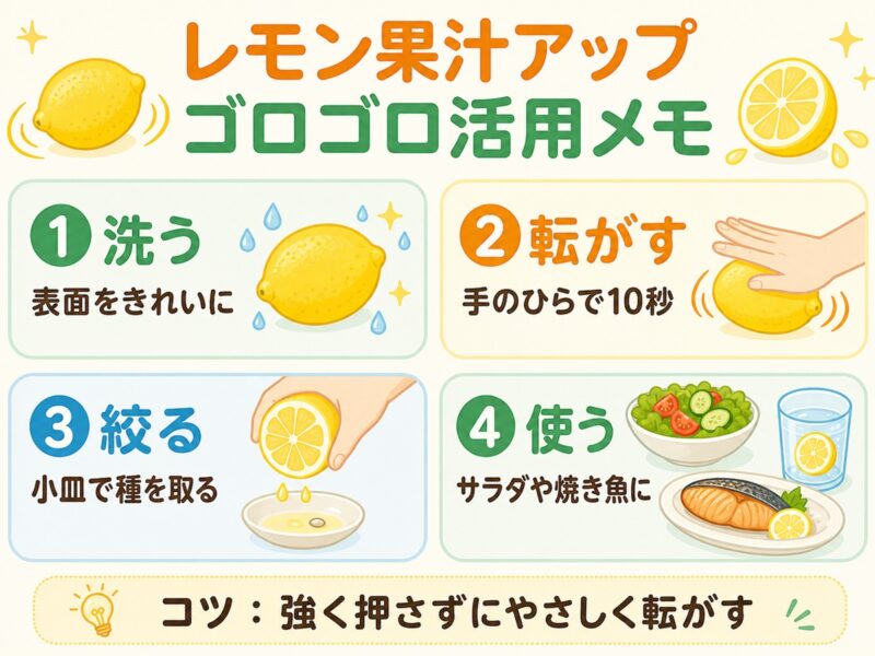 レモンゴロゴロ活用メモ