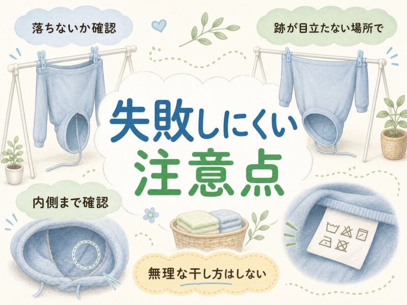 一人暮らしで失敗しにくくする注意点