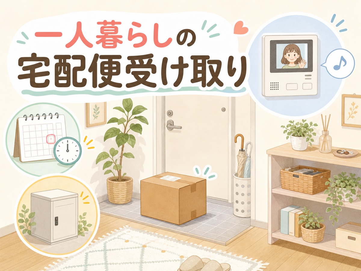 宅配便を受け取るときに気をつけたいこと